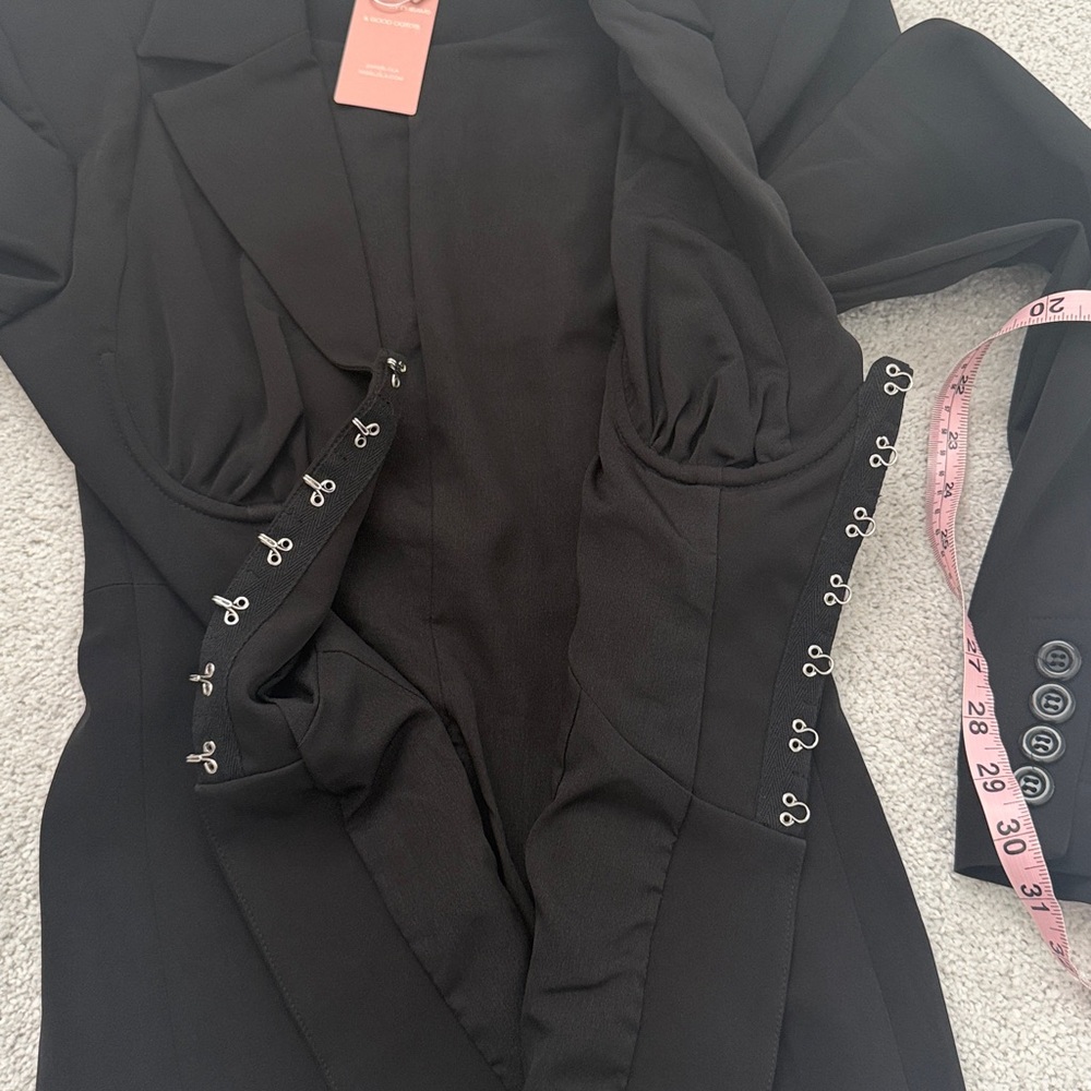 Miss Lola Black Pantsuit - Picture 16 of 17